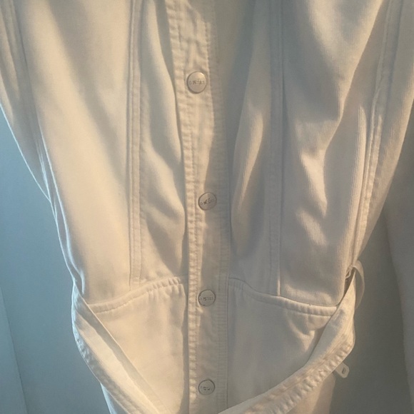 asymmetrical diesel shacket - Picture 5 of 9